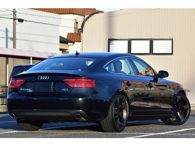 中古車 アウディ A5スポーツバック 2.0 TFSI クワトロ 4WD 社外ロ-タ