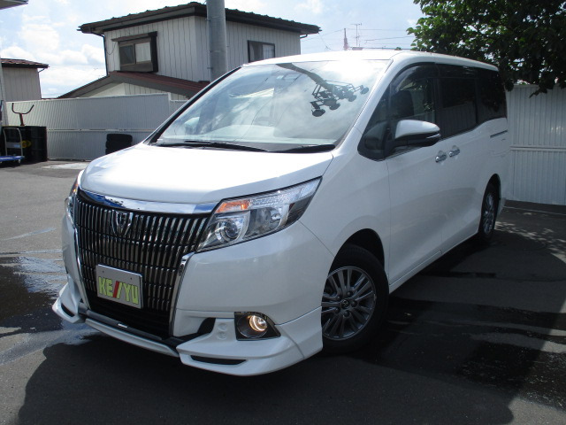 中古車 トヨタ エスクァイア 2 0 Gi 4wd Trdエアロ 車高調 後席モニター の中古車詳細 18 638km パールホワイト 青森県 249 9万円 中古車情報 中古車検索なら 車選びドットコム 車選び Com