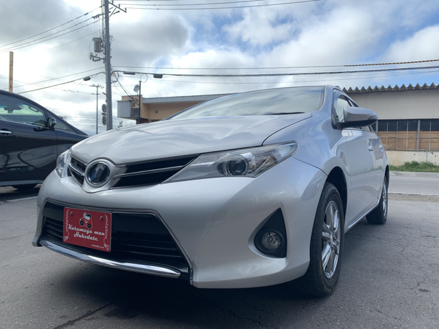 中古車 トヨタ オーリス 1 5 150x 4wd エンジンスターター の中古車詳細 48 471km シルバー 北海道 99 8万円 中古車情報 中古車検索なら 車選びドットコム 車選び Com
