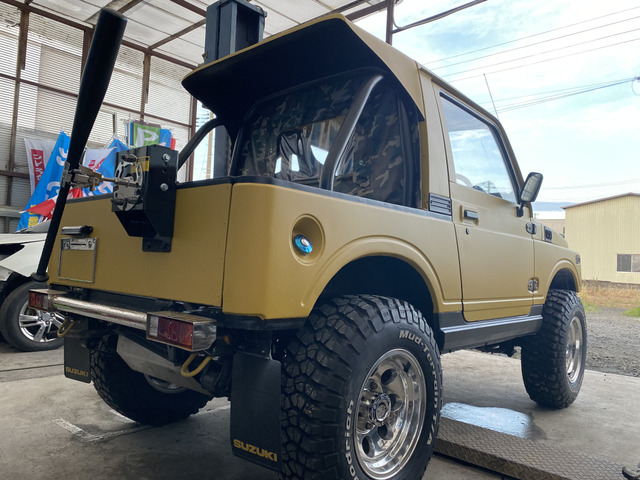 中古車 スズキ ジムニー マッドイエロー 社外アルミ マッドタイヤ の ...