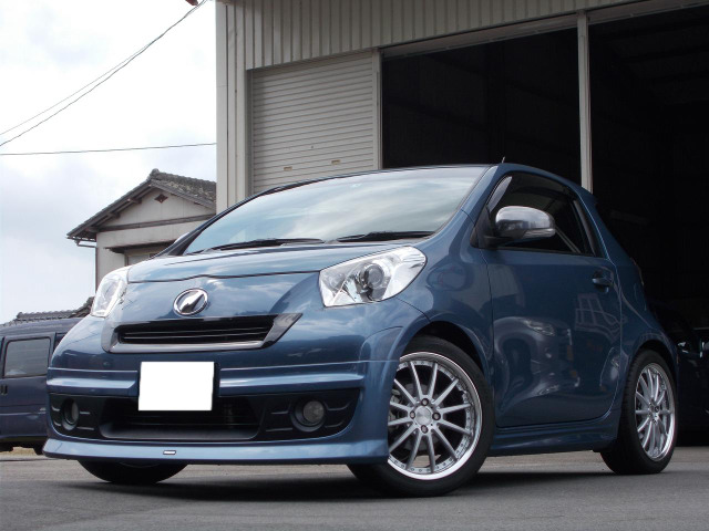 中古車 トヨタ Iq 1 3 130g モデリスタエアロ17inアルミfレカロ の中古車詳細 47 000km グレーイッシュブルーm 岡山県 Sold Out 中古車情報 中古車検索なら 車選びドットコム 車選び Com