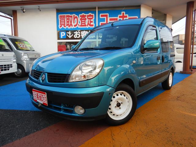 中古車 ルノー カングー 1 6 の中古車詳細 80 900km ブルー 埼玉県 78万円 中古車情報 中古車検索なら 車選びドットコム 車選び Com