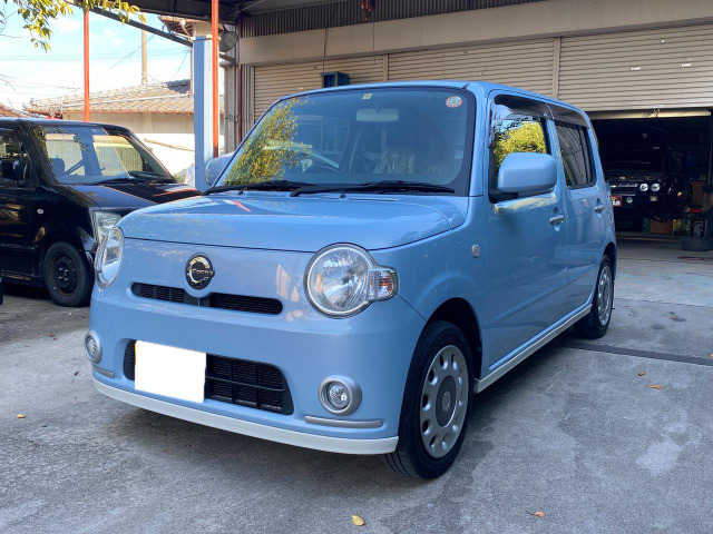中古車 ダイハツ ミラココア X ナビ キーレス の中古車詳細 108 000km 水色 福岡県 38万円 中古車情報 中古車検索なら 車選びドットコム 車選び Com