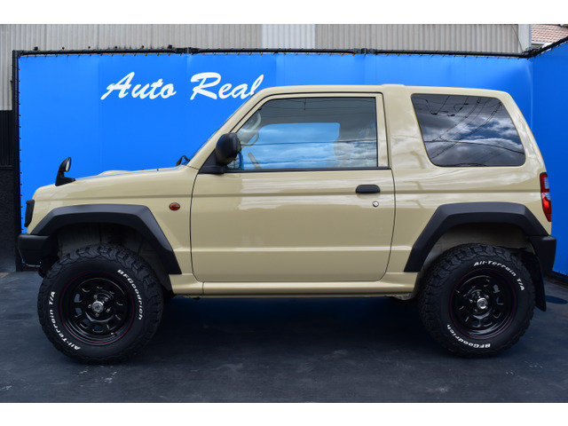 中古車 三菱 パジェロミニ Vr 4wd Realspeedカスタム リフトアップ の中古車詳細 48 500km ベージュ 大阪府 149万円 中古車情報 中古車検索なら 車選びドットコム 車選び Com