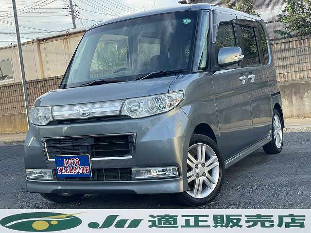 中古車 ダイハツ タントカスタム V セレクション ターボ 純正アルミホイール Hid 左rpsd の中古車詳細 116 6km グレー 茨城県 29 9万円 中古車情報 中古車検索なら 車選びドットコム 車選び Com