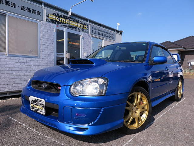 中古車 スバル インプレッサwrx 2 0 Wrx Sti 4wd 純正6速mt ナビ地デジtv の中古車詳細 93 685km Wrブルー 02c 埼玉県 175万円 中古車情報 中古車検索なら 車選びドットコム 車選び Com