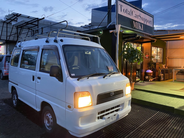 中古車 スバル サンバー ルーフキャリア付 綺麗です の中古車詳細 (81,000km, ホワイト, 宮城県, 50万円) | 中古車情報・中古 車検索なら【車選びドットコム（車選び.com）】