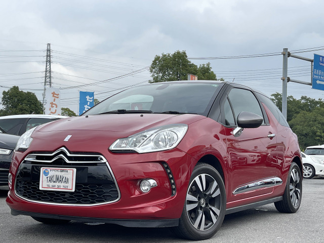 中古車 シトロエン Ds3 シック Etc 純正ナビ Tv 純正アルミ の中古車詳細 55 000km レッド 埼玉県 68 5万円 中古車情報 中古車検索なら 車選びドットコム 車選び Com