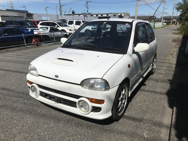 中古車 スバル ヴィヴィオ Rx R 4wd マフラーホイール の中古車詳細 98 115km ホワイト 群馬県 85万円 中古車情報 中古車検索なら 車選びドットコム 車選び Com
