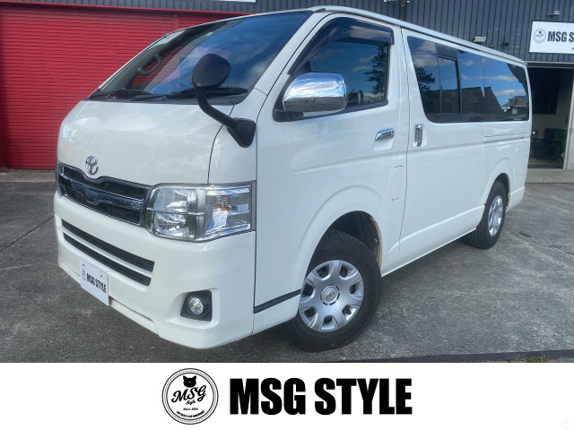 中古車 トヨタ ハイエースバン 3 0 スーパーgl ロング ディーゼル 4wd Sdナビ 地デジ Bカメラ Etc の中古車詳細 ホワイト 北海道 105万円 中古車情報 中古車検索なら 車選びドットコム 車選び Com
