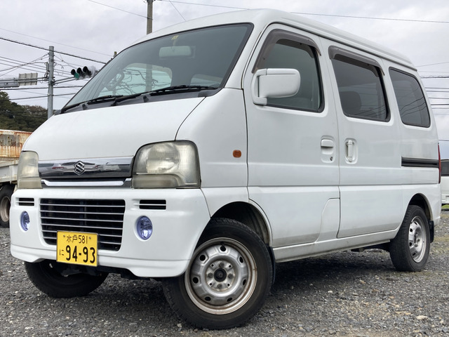 中古車 スズキ エブリイワゴン ジョイポップターボ 4wd キーレス ターボタイマー の中古車詳細 102 4km ホワイト 茨城県 23 1万円 中古車情報 中古車検索なら 車選びドットコム 車選び Com