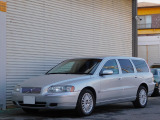 V70 2.4 黒革 SR CD/MD ナビ ETC
