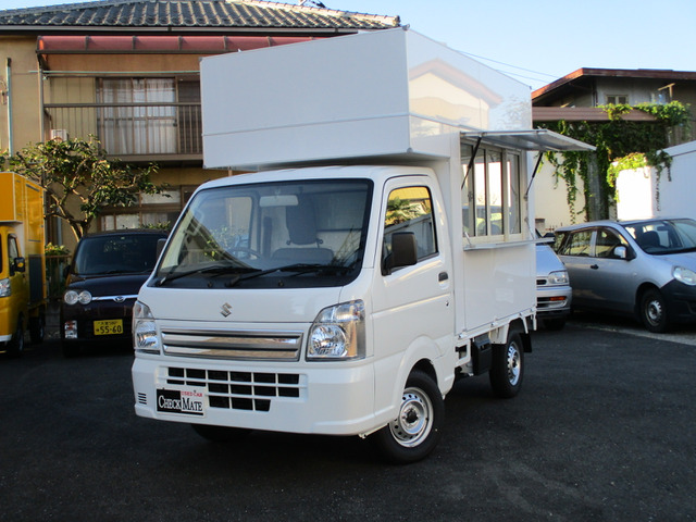 中古車 スズキ キャリイ Kc エアコン パワステ 移動販売車 屋根脱着車検対応028yb3 の中古車詳細 登録済未使用車 5km走行 ホワイト 埼玉県 245万円 中古車情報 中古車検索なら 車選びドットコム 車選び Com