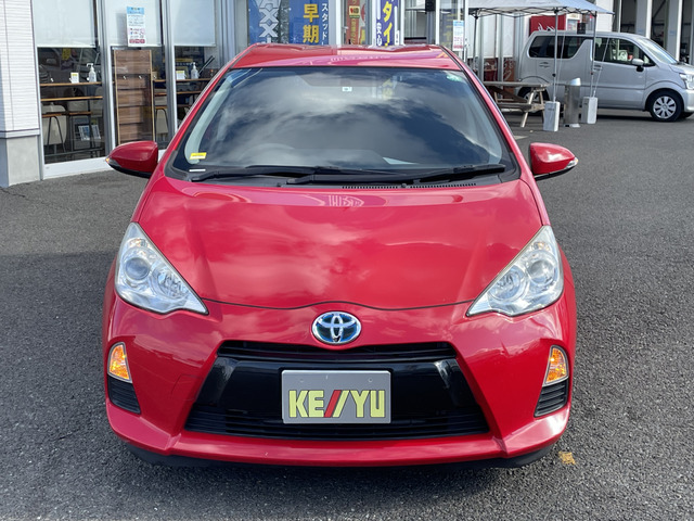 中古車 トヨタ アクア 1 5 S 禁煙車 Sdナビ フルセグtv の中古車詳細 24 100km レッド 宮城県 79 9万円 中古車 情報 中古車検索なら 車選びドットコム 車選び Com