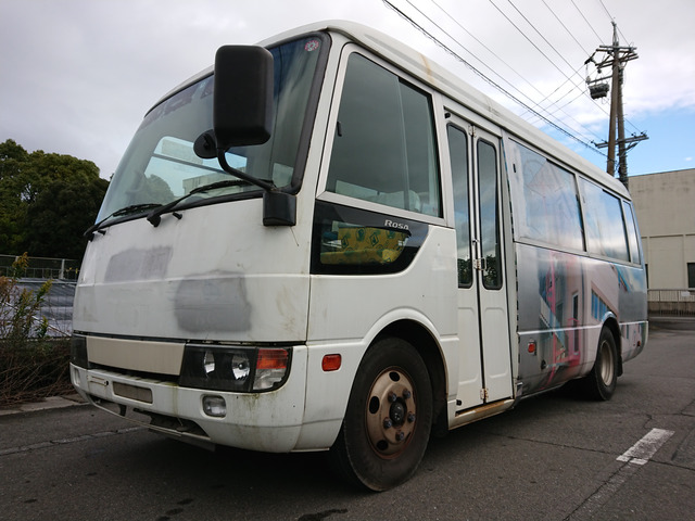 中古車 三菱ふそう ローザ 幼児バス 天然ガス車 の中古車詳細 95 000km ホワイト 三重県 44万円 中古車情報 中古車検索なら 車選びドットコム 車選び Com