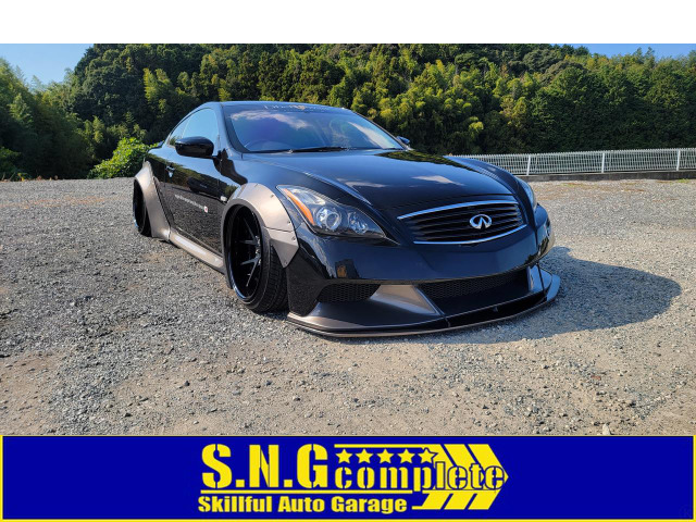 中古車 日産 スカイラインクーペ 3 7 370gt タイプsp Lbワークス リバティーウォークカスタム の中古車詳細 76 585km ブラック 福岡県 258万円 中古車情報 中古車検索なら 車選びドットコム 車選び Com