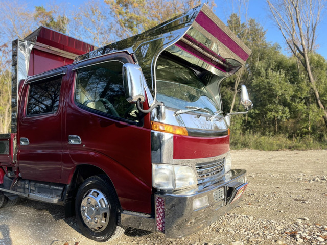 中古車 トヨタ ダイナ 3.7 ダブルキャブ フルジャストロー ディーゼル ...