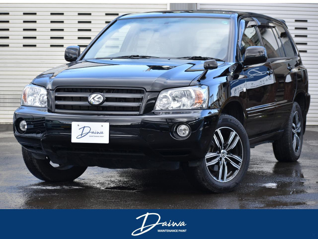 中古車 トヨタ クルーガー 2 4 S Four 4wd 地デジナビ Bカメラ Etc の中古車詳細 68 050km ブラック 北海道 87万円 中古車情報 中古車検索なら 車選びドットコム 車選び Com