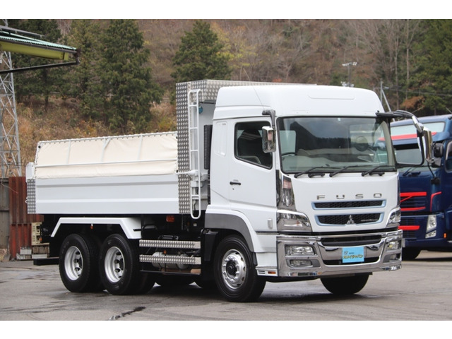 中古車 三菱ふそう スーパーグレート ハイルーフ 10tダンプ の中古車詳細 226 000km ホワイト 岡山県 価格応談 中古車情報 中古車検索なら 車選びドットコム 車選び Com