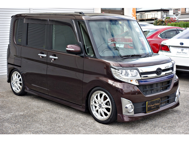 中古車 ダイハツ タントカスタム Rs 16インチaw車高調 Bluetooth の中古車詳細 71 000km ワインレッド 愛知県 109万円 中古車情報 中古車検索なら 車選びドットコム 車選び Com