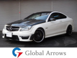 Cクラスクーペ AMG C63クーペ C63 カーボンボンネット ローダウン 黒革