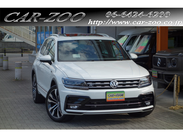 中古車 フォルクスワーゲン ティグアン Tdi 4モーション Rライン 4wd 黒革 Sr アルミ 1オーナー の中古車詳細 500km オリックスホワイトマザーオブパール 兵庫県 428万円 中古車情報 中古車検索なら 車選びドットコム 車選び Com