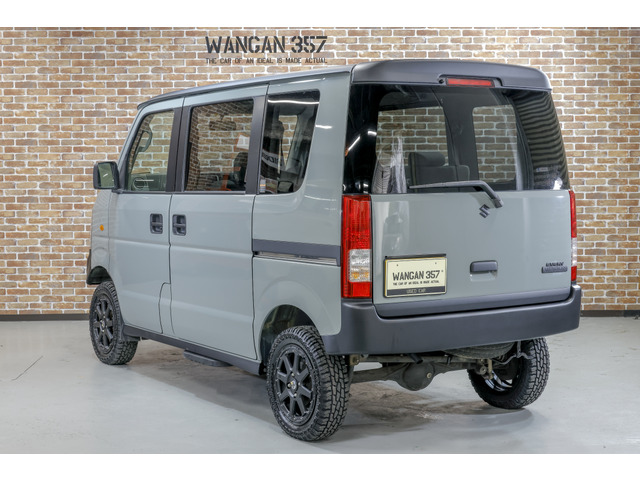 中古車 スズキ エブリイワゴン Pzターボスペシャル 4wd 新品プラスライン 2インチリフトアップ の中古車詳細 67 000km グリーン 千葉県 129万円 中古車情報 中古車検索なら 車選びドットコム 車選び Com