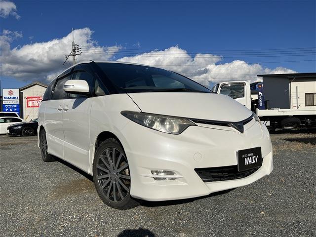 中古車 トヨタ エスティマ 2 4 アエラス 社外アルミ バックカメラ の中古車詳細 98 000km 真珠 山口県 45万円 中古車 情報 中古車検索なら 車選びドットコム 車選び Com