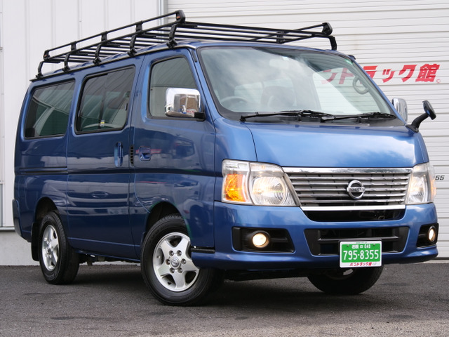 中古車 日産 キャラバンコーチ 2.4 シルクロードVX 貨物1ナンバー2人乗5ドアWエアコンAT の中古車詳細 (59,000km, R21  ファウンテンブルー, 埼玉県, 73.5万円) | 中古車情報・中古車検索なら【車選びドットコム（車選び.com）】