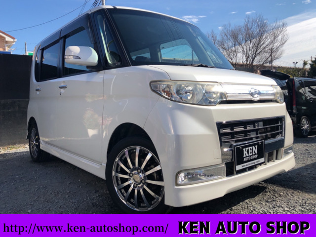 中古車 ダイハツ タントカスタム V セレクション ターボ 特別仕様車 最上級グレード ターボ の中古車詳細 153 115km パールホワイト 埼玉県 10 8万円 中古車情報 中古車検索なら 車選びドットコム 車選び Com