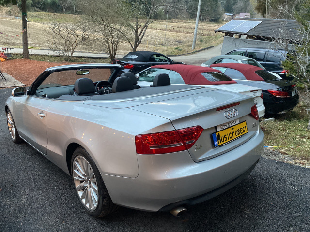 【中古】希少 Audi A5 カブリオレ ウインドディフレクター 専用ケース付 中古】希少 Audi A5 カブリオレ ウインドディフレクター 専用
