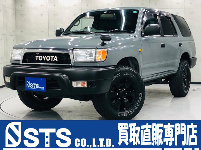 中古車 トヨタ ハイラックスサーフ 2 7 Ssr V 4wd ナローボディ 全塗装済 グリル 社外ナビ の中古車詳細 170 500km ソリッドグレー 埼玉県 129 8万円 中古車情報 中古車検索なら 車選びドットコム 車選び Com