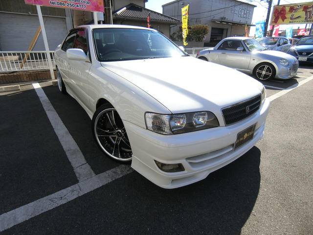 中古車 トヨタ チェイサー 2 5 ツアラー V リミテッド ターボ 純フルエアロ 外19aw 車高調 の中古車詳細 115 000km パール 岡山県 217万円 中古車情報 中古車検索なら 車選びドットコム 車選び Com