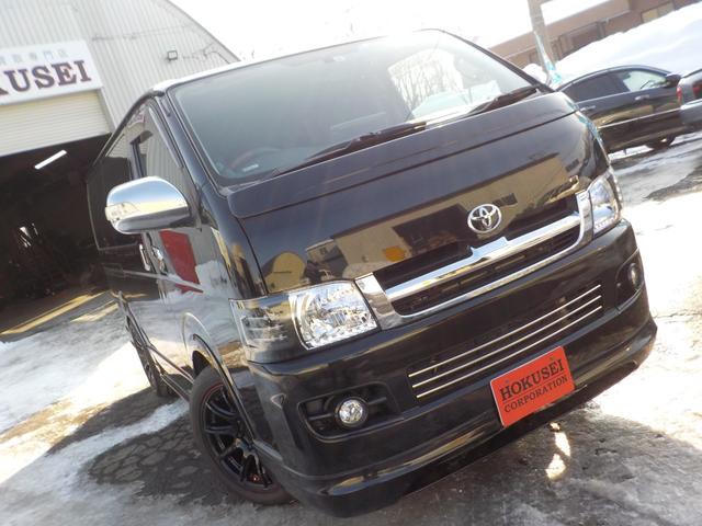 中古車 トヨタ ハイエースバン 2 5 スーパーgl ロング ディーゼル 4wd ロングスーパーgl 4wd ローダウン 社外エアロ 社外マフラー Etc の中古車詳細 138 000km ブラック 北海道 218 9万円 中古車情報 中古車検索なら 車選びドットコム 車選び Com