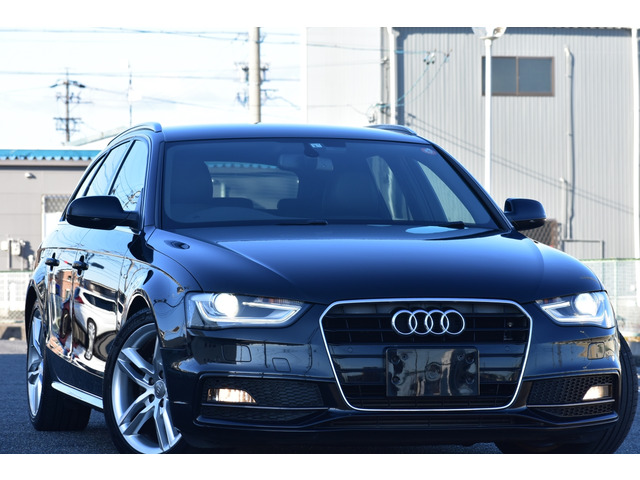 中古車 アウディ A4アバント 2.0 TFSI Sラインパッケージ 実質1オ-ナ-ディ-ラー管理車両・無事故 の中古車詳細 (114,000km,  ファントムブラックパール LZ9Y, 愛知県, 95万円) | 中古車情報・中古車検索なら【車選びドットコム（車選び.com）】