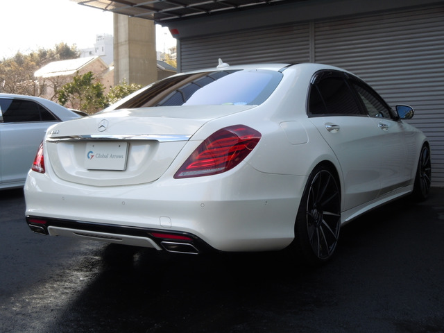 メルセデス・ベンツ Sクラス S550 ロング WALD22インチAW ローダウン