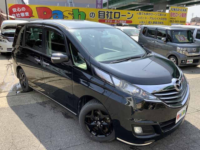 中古車 マツダ ビアンテ 2 0 グランツ スカイアクティブ 純正ナビ フルセグ Bカメラ 純正aw の中古車詳細 99 700km ブラック 三重県 77万円 中古車情報 中古車検索なら 車選びドットコム 車選び Com