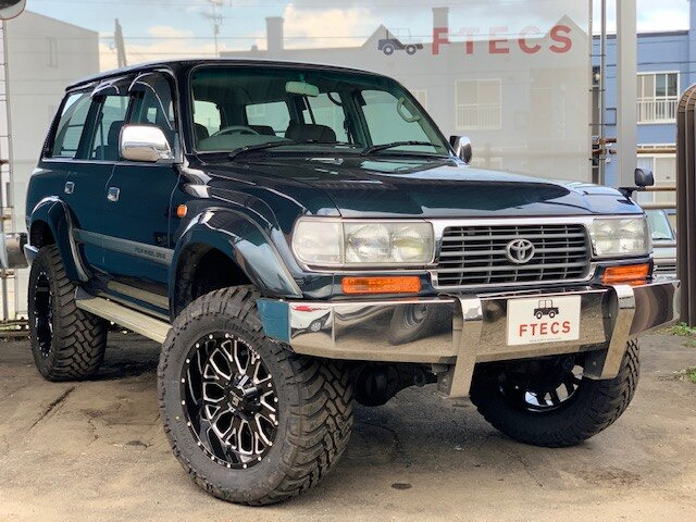 中古車 トヨタ ランドクルーザー80 4 2 Gx ディーゼル 4wd 観音開き の中古車詳細 194 000km 緑 北海道 価格応談 中古車情報 中古車検索なら 車選びドットコム 車選び Com
