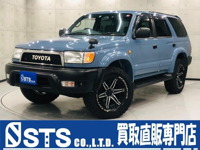中古車 トヨタ ハイラックスサーフ 2 7 Ssr X 4wd 4wd 全塗装車両 Toyotaグリル の中古車詳細 184 006km トヨタスモーキーブルー 埼玉県 119 8万円 中古車情報 中古車検索なら 車選びドットコム 車選び Com