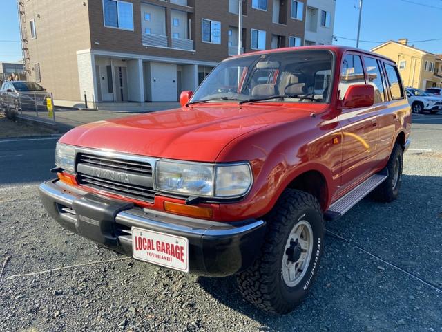 中古車 トヨタ ランドクルーザー80 4.0 VXリミテッド 4WD サンルーフ AT 社外ナビ!ETC! の中古車詳細 (96,000km,  オレンジ, 愛知県, 150万円) | 中古車情報・中古車検索なら【車選びドットコム（車選び.com）】