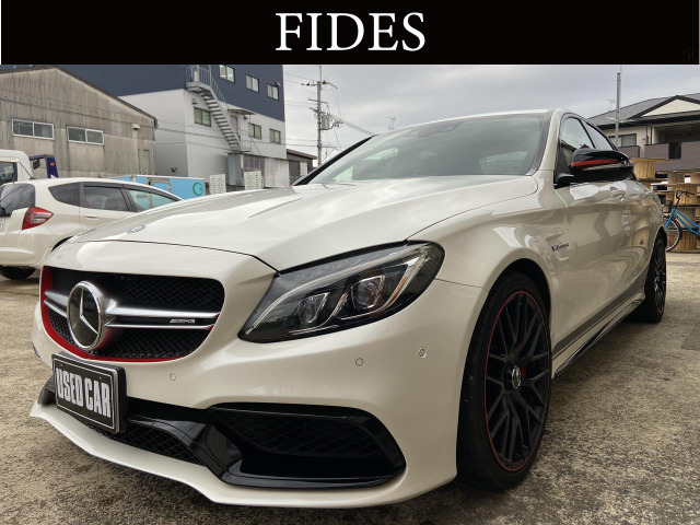 中古車 メルセデス ベンツ Amg C63 C63 S エディション 1 限定車 レッドカーボンインテリア の中古車詳細 47 600km ダイヤモンドホワイト 京都府 578万円 中古車情報 中古車検索なら 車選びドットコム 車選び Com