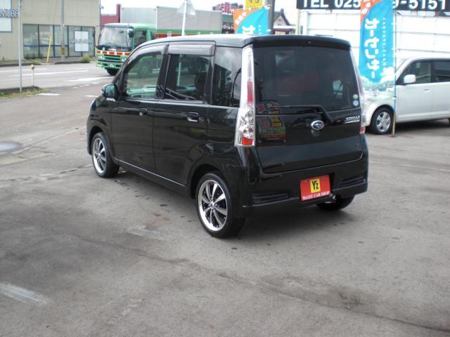 中古車 スバル ステラ カスタムR ワンオーナー ナビ ワンセグTV アルミ の中古車詳細 (76,000km, ブラック, 新潟県, 29万円) 