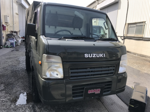 中古車 スズキ キャリイ FC エアコン パワステ 4WD 4WD・ リフトアップ の中古車詳細 (74,970km, グリーン, 埼玉県,  80万円) | 中古車情報・中古車検索なら【車選びドットコム（車選び.com）】