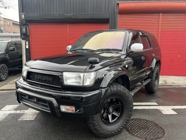 中古車 トヨタ ハイラックスサーフ 2 7 Ssr X Vセレクション 4wd リフトアップ 16aw 地デジ ナビ の中古車詳細 137 100km ブラック 大阪府 158万円 中古車情報 中古車検索なら 車選びドットコム 車選び Com