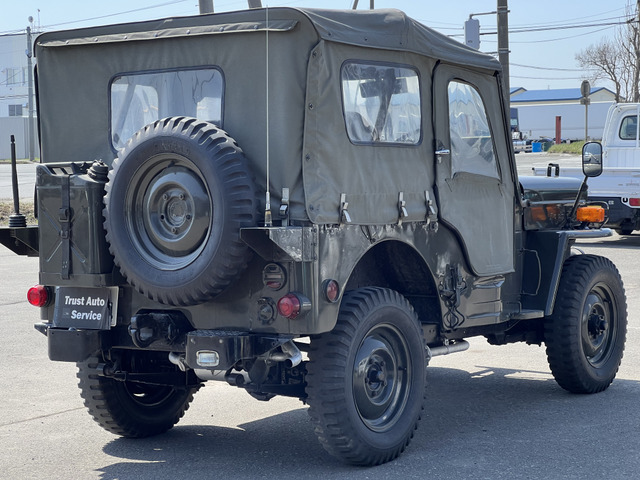 中古車 三菱 ジープ 自衛隊54a仕様 レストア全塗装済 激安な