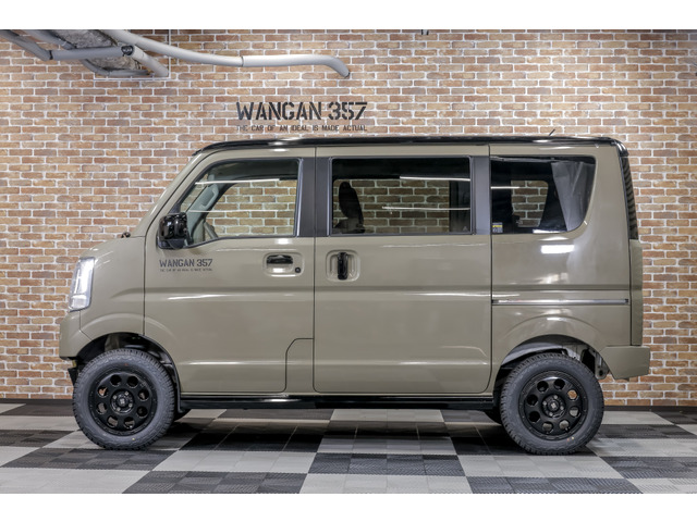 中古車 スズキ エブリイワゴン Jpターボ 4wd 新品アウトクラスエアロ 新品リフトアップ の中古車詳細 56 9km ブラウン 千葉県 179万円 中古車情報 中古車検索なら 車選びドットコム 車選び Com