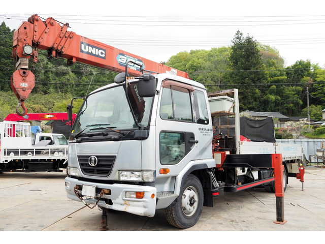 中古車 日産ディーゼル コンドル クレーン 6段クレーン ラジコン リアアウトリガー の中古車詳細 105 2km シルバー 栃木県 324 5万円 中古車情報 中古車検索なら 車選びドットコム 車選び Com