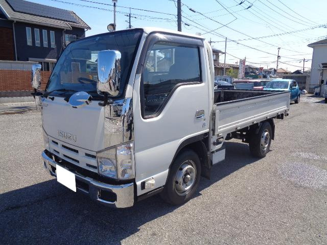 中古車 いすゞ エルフ 平ボディ10尺 Ffl 1 5t積載 の中古車詳細 49 787km ホワイト 群馬県 233万円 中古車 情報 中古車検索なら 車選びドットコム 車選び Com