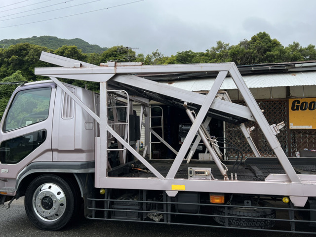 中古車 三菱ふそう ファイター 車載車 キャリアカー 積載 の中古車詳細 (116,470km, パープル, 福岡県, 698万円) | 中古車 情報・中古車検索なら【車選びドットコム（車選び.com）】