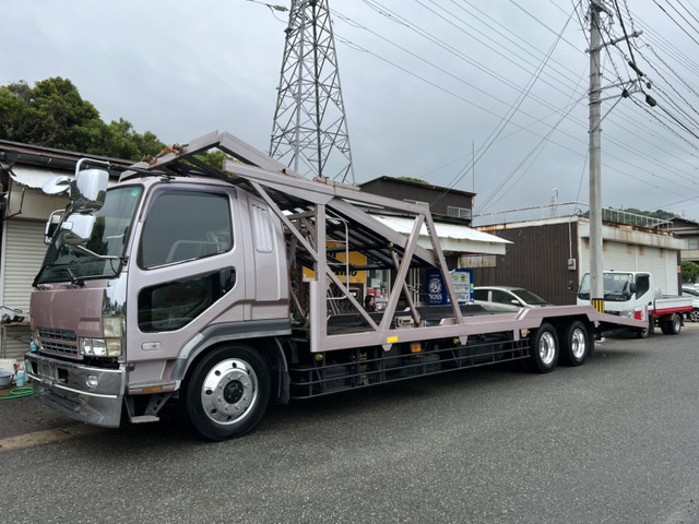 中古車 三菱ふそう ファイター 車載車 キャリアカー 積載 の中古車詳細 (116,470km, パープル, 福岡県, 698万円) |  中古車情報・中古車検索なら【車選びドットコム（車選び.com）】